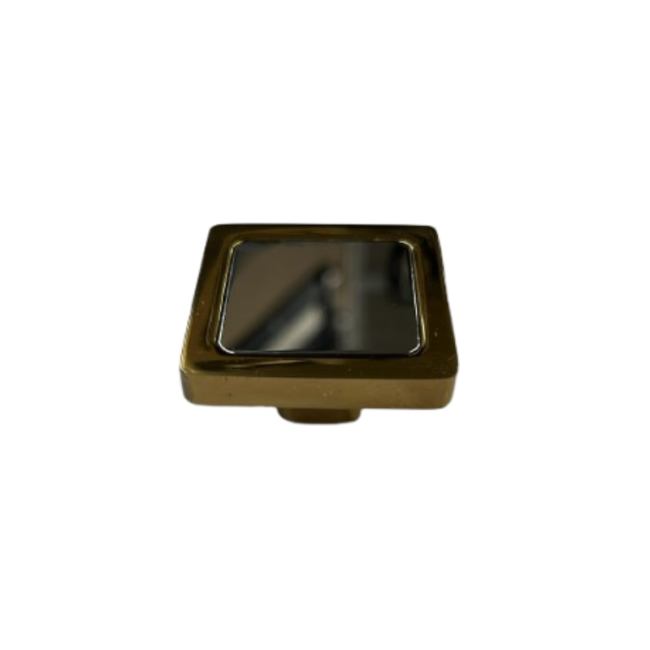 Bouton de meuble carré