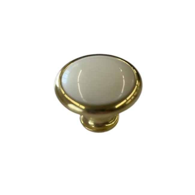 Bouton de meuble bicolore