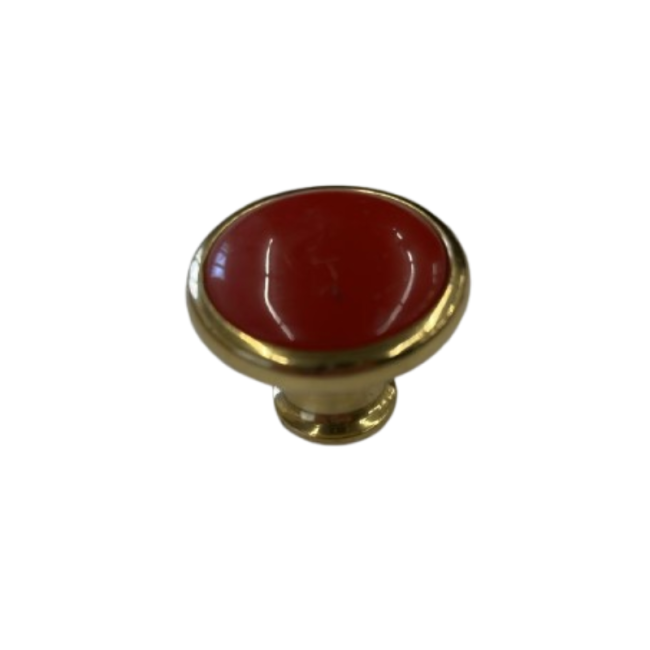 Bouton de meuble bicolore