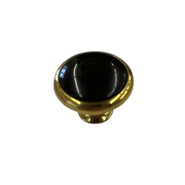 Bouton de meuble bicolore