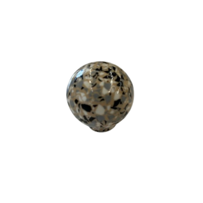 Bouton de meuble terrazzo